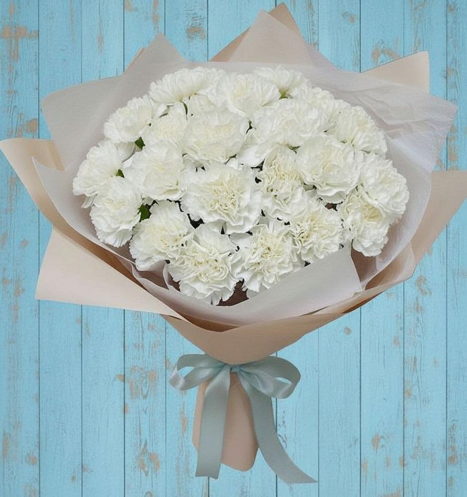 Букет цветов из: Гвоздики в Кирово-Чепецке