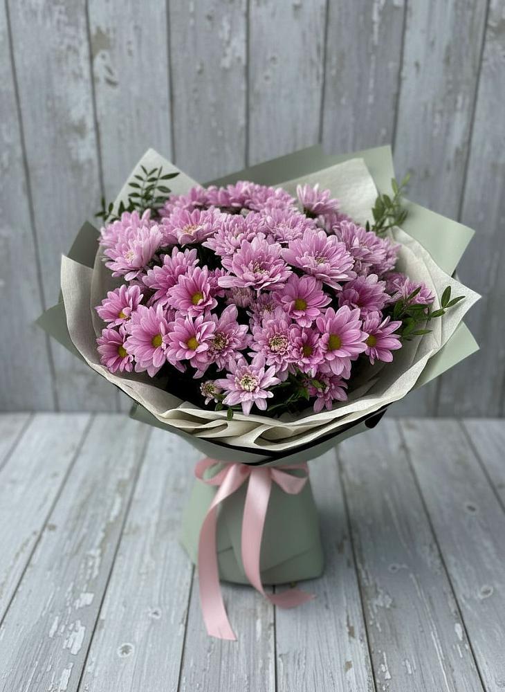 Букет цветов из: Хризантемы в Кирово-Чепецке