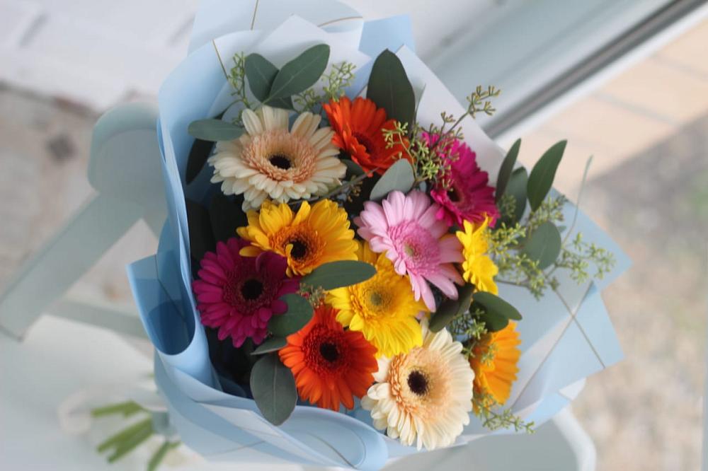 Букет цветов из: Герберы в Кирово-Чепецке