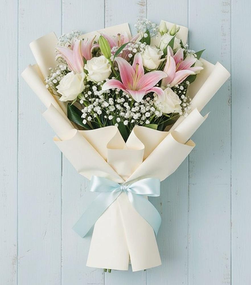 Букет цветов из: Лилии в Кирово-Чепецке