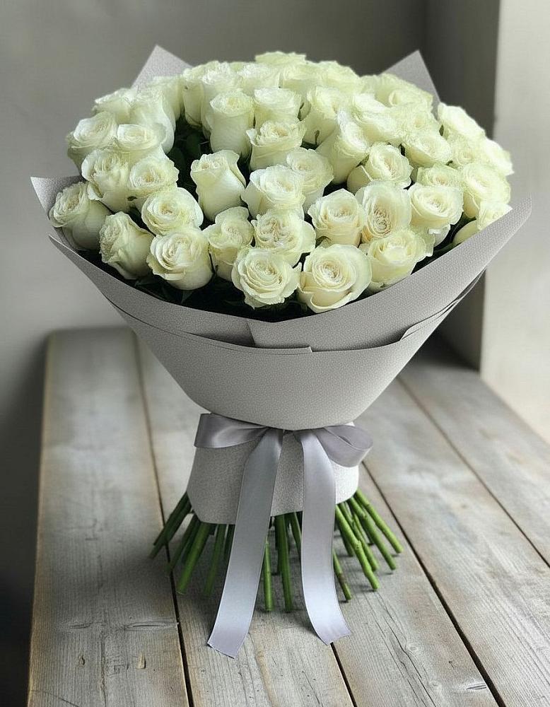 Букет 35 Белых роз в Кирово-Чепецке
