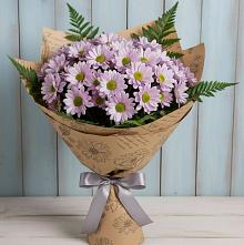 Букет цветов из:  Хризантемы в Кирово-Чепецке