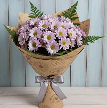 Букет цветов из:  Хризантемы в Кирово-Чепецке