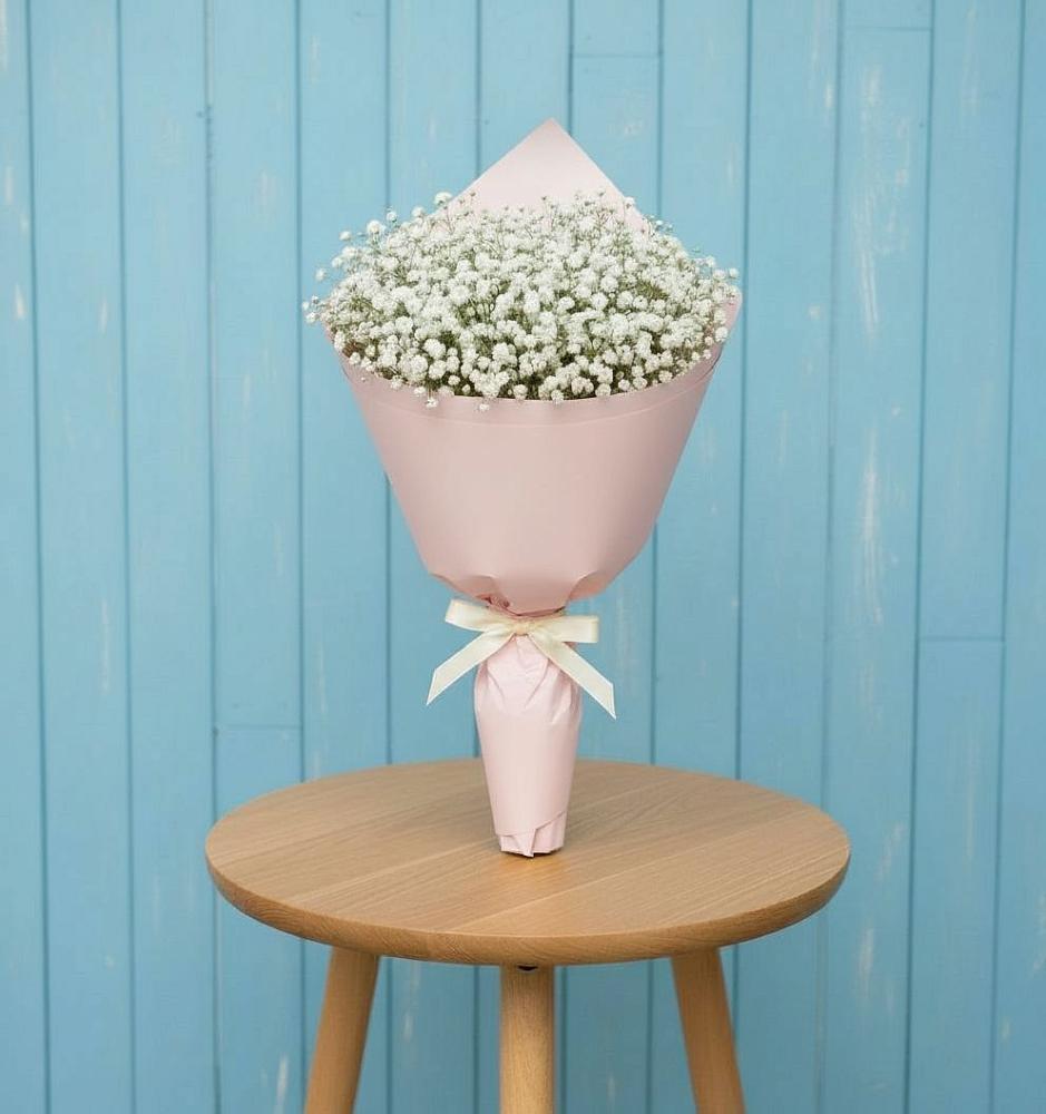 Букет цветов из: Гипсофила в Кирово-Чепецке