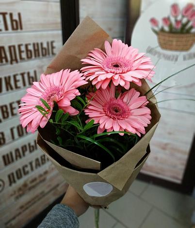Букет цветов из: Герберы в Кирово-Чепецке