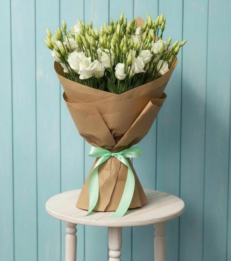 Букет цветов из: Лизиантусы в Кирово-Чепецке