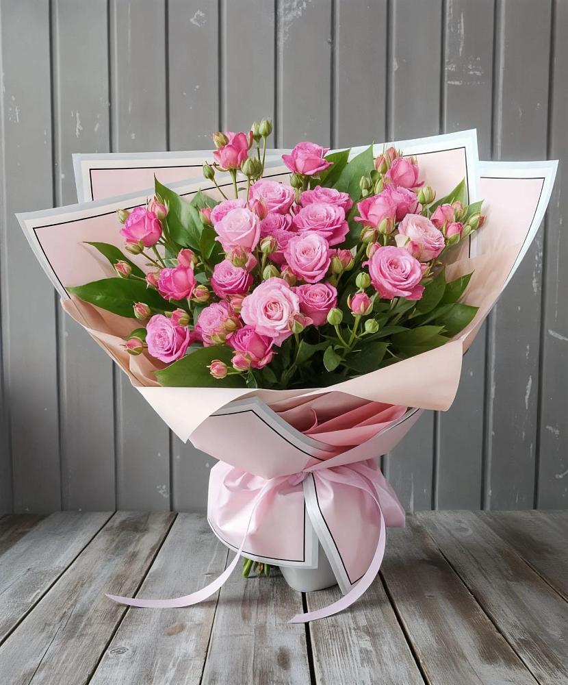 Букет Розовый кустик в Кирово-Чепецке