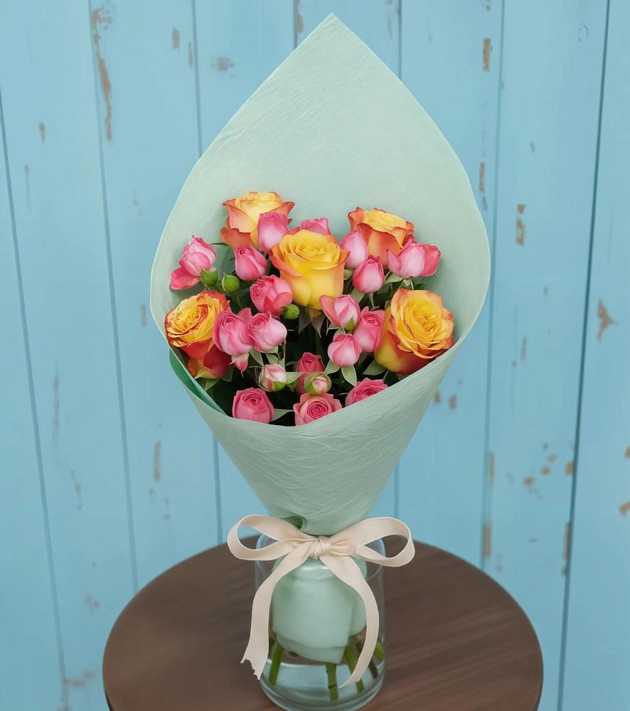 Букет цветов из: Розы в Кирово-Чепецке