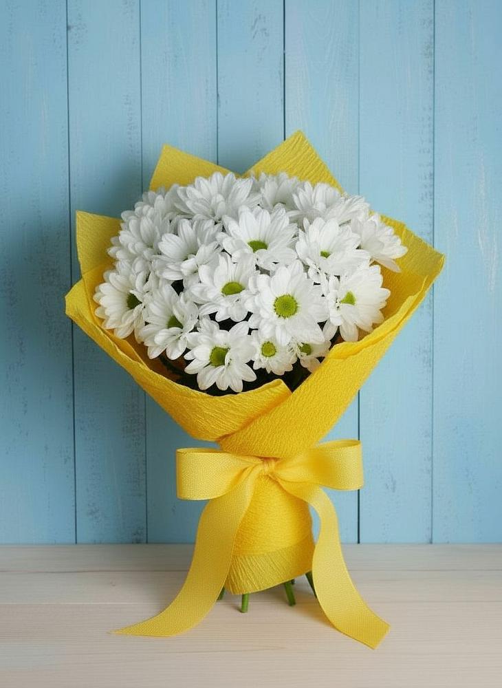 Букет цветов из: Хризантемы в Кирово-Чепецке