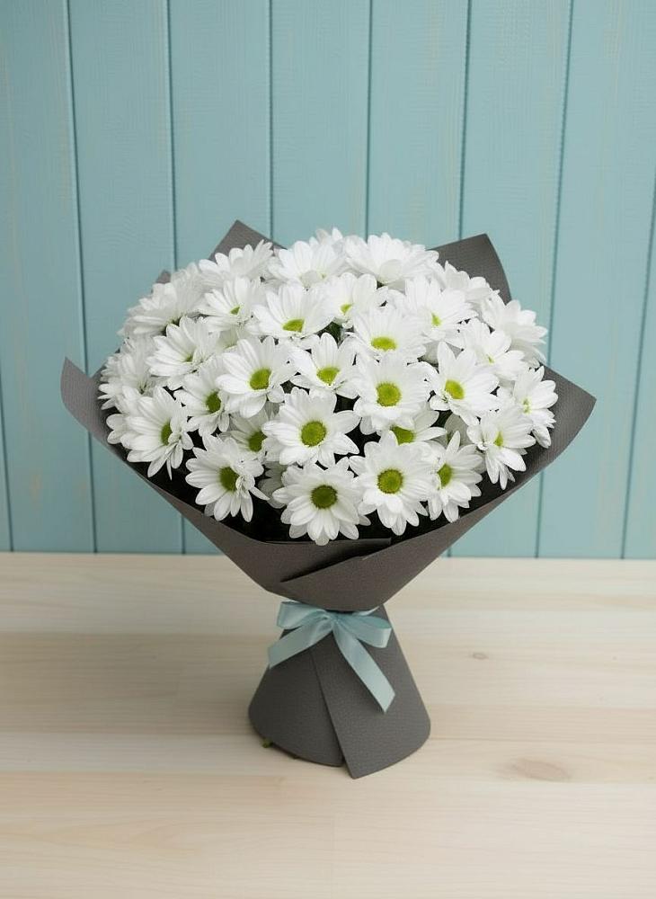 Букет цветов из: Хризантемы в Кирово-Чепецке