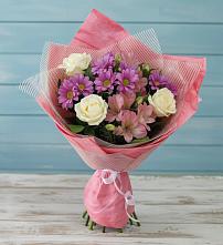 Букет цветов из:  Герберы #REPLACE_PRED# Кирово-Чепецке