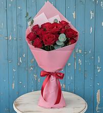 Букет цветов из:  Розы в Кирово-Чепецке