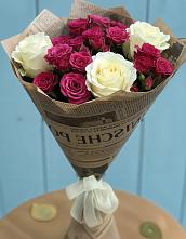 Букет цветов из:  Розы в Кирово-Чепецке