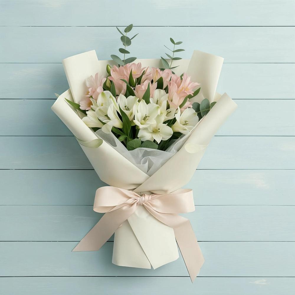 Букет цветов из: Альстромерии в Кирово-Чепецке