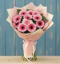 Букет цветов из:  Герберы #REPLACE_PRED# Кирово-Чепецке