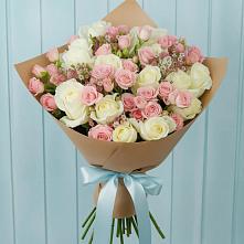 Букет цветов из:  Розы #REPLACE_PRED# Кирово-Чепецке